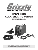 Grizzly H8154 User manual