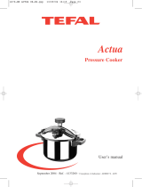 Groupe SEB USA - T-FAL Pressure Cooker User manual