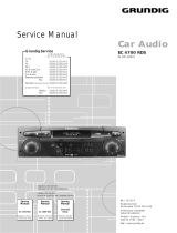 Grundig SOUND NEXT EC 4700 RDS User manual