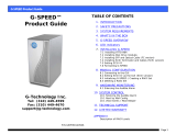 G-Technology G-SPEED FC User manual