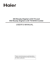 Haier LY19K3CW User manual