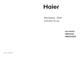 Haier HMW24AED User manual