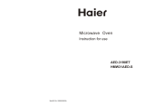 Haier HMW40AEBS User manual