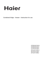 Haier CFE633CS/U User manual