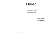Haier EB-3690EG User manual