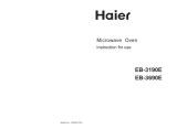Haier HMW40AEB User manual