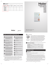 Haier ES15V-M1 User manual