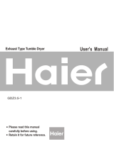 Haier GDZ3.5-1 User manual