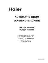 Haier HM600X User manual