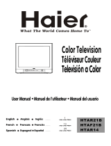 Haier HTAR21B User manual