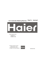 Haier HWM6000 User manual