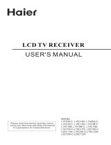 Haier L19C10B User manual