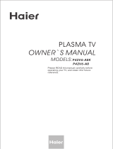 Haier P42V6-A8K User manual