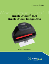 Hand Held Products Quick Check 890 User manual