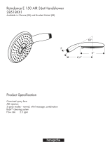 Hans Grohe 28518XX1 User manual