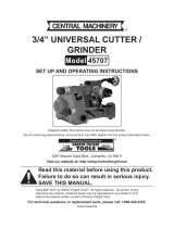 Central Machinery 45707 User manual