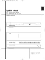 Harman Kardon SYSTEM 13828 User manual