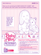 Baby Alive 18920 User manual