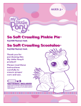 Hasbro SO SOFT CRAWLING SCOOTALOO Pony User manual