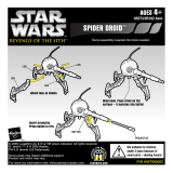 Hasbro Revenge of the Sith Spider Droid Figure User manual