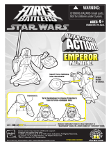 Hasbro Force Battlers EMPEROR Figure User manual