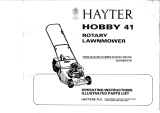 Hayter Mowers 20187351 User manual