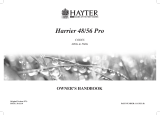 Hayter Mowers Harrier 48/56 Pro 496G User manual