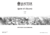 Hayter Spirit 41 Electric 615E User manual