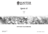 Hayter Mowers 616E User manual