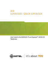 Mitel Superset 4025 User manual