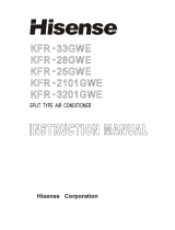 Hisense Group KFR 2101GWE User manual