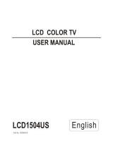Hisense Group LCD1504US User manual