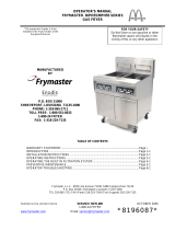 Frymaster BIPH55 User manual