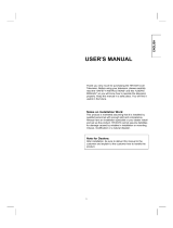 Hitachi 26LD8000TA User manual