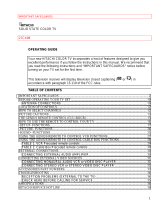 Hitachi 27CX0B User manual