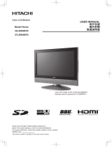 Hitachi 32LD8800TA User manual