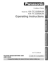 Panasonic KX-TC1105ALB User manual