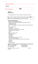 Hitachi 13VR10B User manual