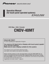 Pioneer AVIC-9DVD User manual