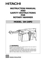 Hikoki DH 24PD User manual