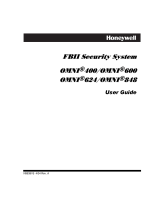 Honeywell FBII OMNI 624 User manual