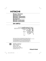 Hitachi DH 30PC2 User manual