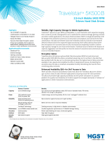 Hitachi HTS543232A7A384 User manual