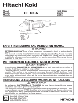 Hitachi CE 16SA User manual