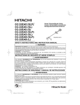 Hitachi CG 22EAS (SL) User manual