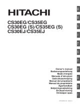 Hitachi CS35EG S User manual