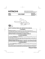 Hitachi CS51EAP User manual