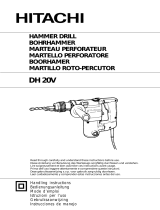 Hitachi DH20V User manual