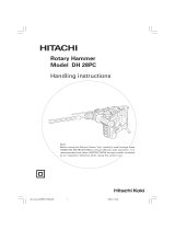 Hitachi DH 28PC User manual