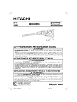 Hikoki DH38MS User manual